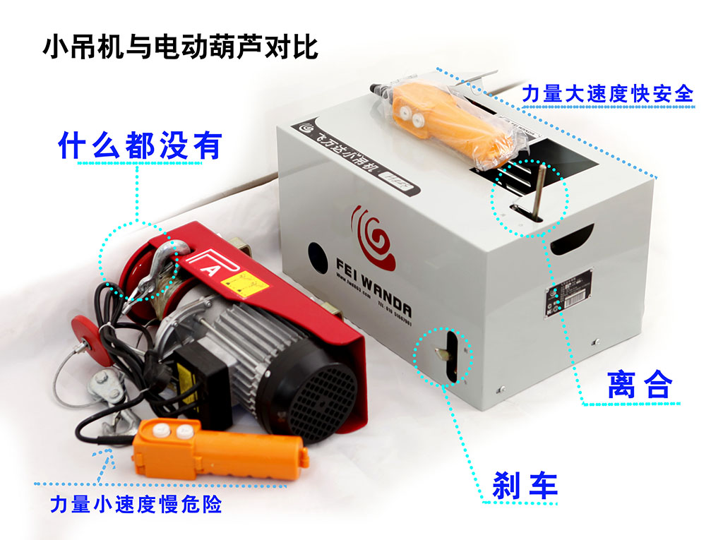 小吊机对比
